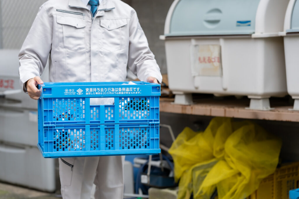 画像：回収物一覧